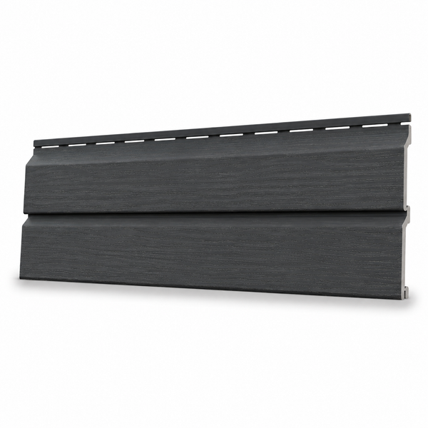 Double Embossed Anthracite Grey Wall Cladding 333mm x 5m