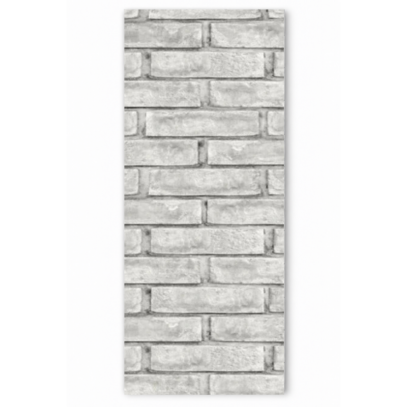 Grey Brick Matt Wall Panel | 250mm x 2.6m x 8mm (Pack of 4)