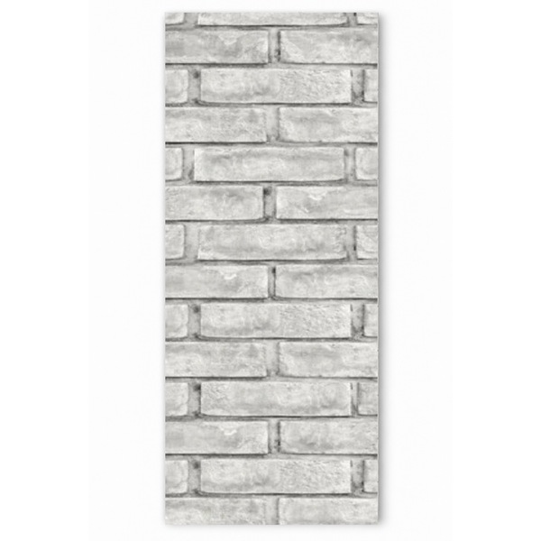 Grey Brick Matt Wall Panel | 250mm x 2.6m x 8mm (Pack of 4)