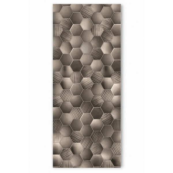 Hexagon Dream Bronze Modern Wall Panel | 1000mm x 2.4m x 10mm