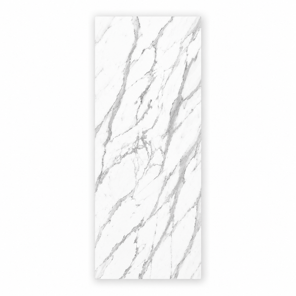 Carrera Marble White Grey Veined | 8mm X 250mm X 2.6m (Pack of 4)