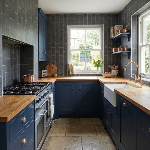 Klassic Tile Graphite Matt Wall Panel | 250mm x 2.6m x 8mm (Pack of 4) - installed
