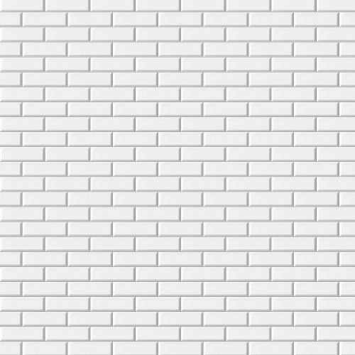London Tile White Wall Panel | 250mm x 2.6m x 8mm (Pack of 4)