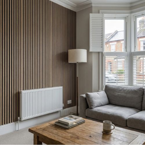 Premium Acoustic Panel | 300mm | Grey Oak