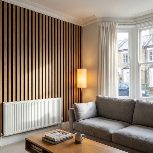 Lite Acoustic Slat Wall Panel | 600mm | Natural Oak