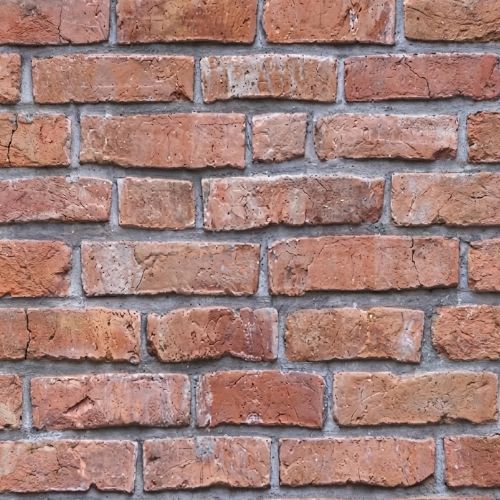 Red Brick Wall Panel | 250mm x 2.6m x 8mm (Pack of 4)