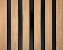 Sulcado Soundproof Wall Panel | Light Ash - installed