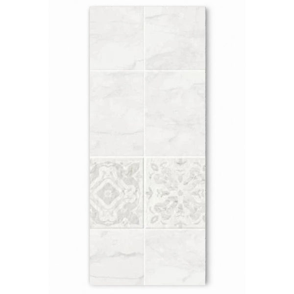 Victorian Tile Grey Wall Panel | 1000mm x 2.4m x 10mm