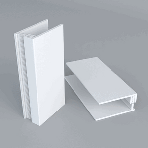 Double Embossed Chartwell Green 2 Part Wall Cladding Edge Trim