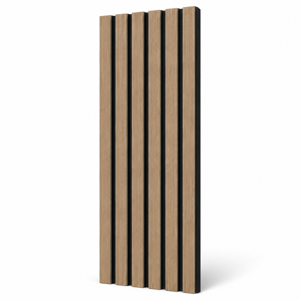 Aqua Slat Wall Panel | Waterproof Acoustic | Natural Oak