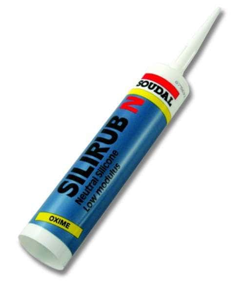 Soudal Silirub Silicone Sealant 300ml