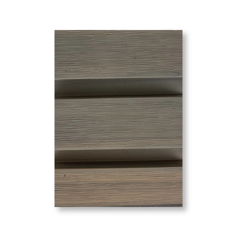 Composite Slat Side Trim | 2.5m | Rustic Wood