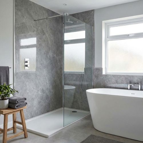 Grey Bathroom Panels The UK's Most Popular Trend