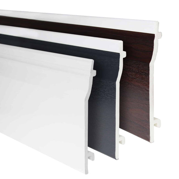 Aquacel Shiplap Cladding 150mm 5m Mahogany Woodgrain