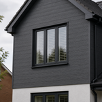 Double Embossed Anthracite Grey Wall Cladding 333mm x 5m