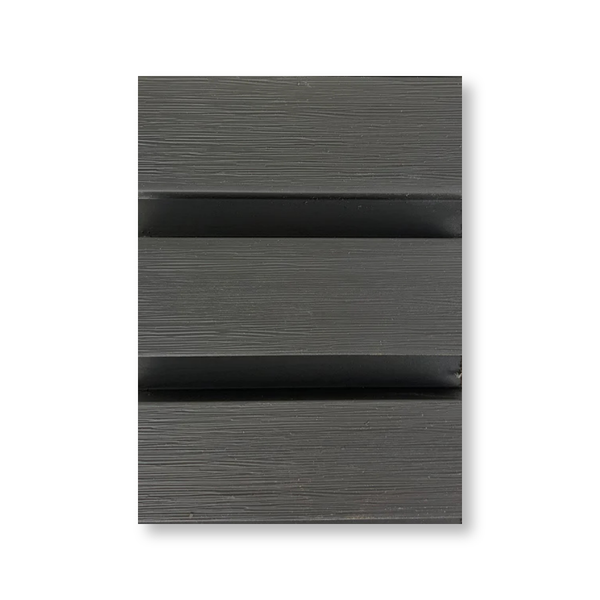Composite Slat Cladding Panel | 3.6m | Anthracite