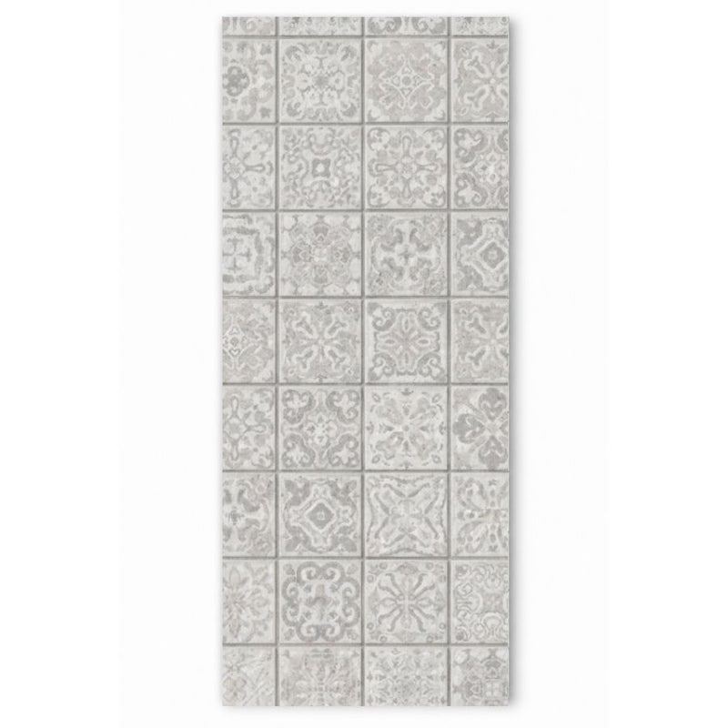 Antwerp Grey Tile Effect Wall Panel | 250mm x 2.6m x 8mm (Pack of 4)