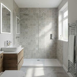Antwerp Grey Modern Wall Panel | 1000mm x 2.4m x 10mm