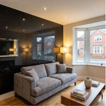 Black Sparkle Embedded Wall Panel | 250mm x 2.6m x 8mm (Pack of 4)