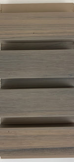 Composite Slat External Trim | 2.5m | Rustic Wood