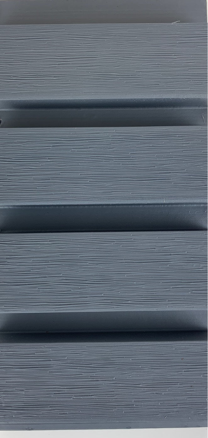 Composite Slat Cladding Panel | 2.5m | Light Grey