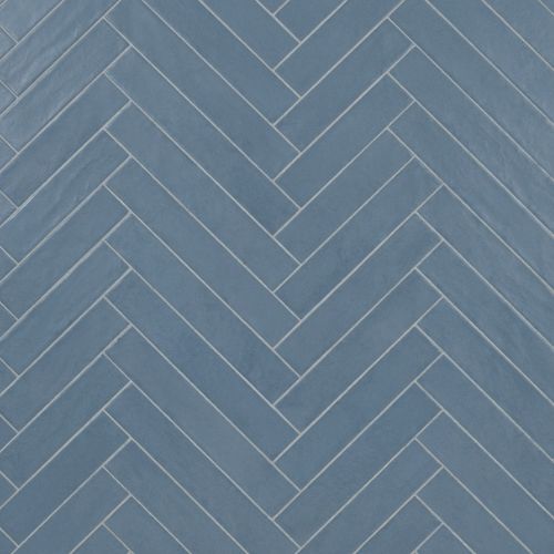 Chevron Blue Matt | 10mm X 1m X 2.4m