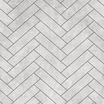 Chevron Grey Matt Wall Panel | 250mm x 2.6m x 8mm (Pack of 4)