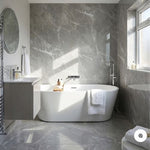 Embedded Dark Grey Marble Wall Panel | 250mm x 2.6m x 8mm (Pack of 4)