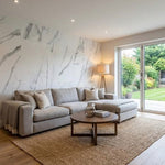 Feventa Light Grey Matt Wall Panel | 400mm x 2.6m x 8mm (Pack of 4)
