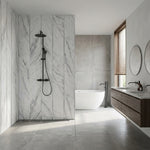 Carrera Marble White Grey Veined | 8mm X 250mm X 2.6m (Pack of 4)
