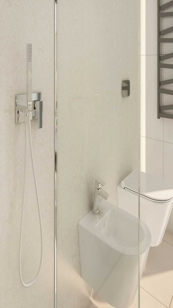 Beige Marble Wall Panel | 250mm x 2.6m x 8mm (Pack of 4) - installed