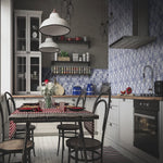 Copenhagen Blue Modern Wall Panel | 400mm x 2.6m x 8mm (Pack of 4)