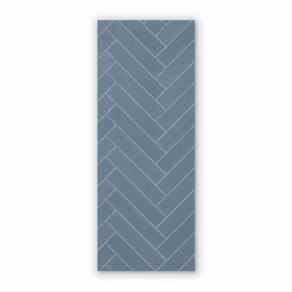 Chevron Blue Matt | 10mm X 1m X 2.4m