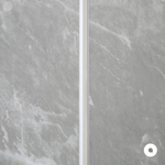 Embedded Dark Grey Marble Wall Panel | 250mm x 2.6m x 8mm (Pack of 4)