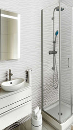 Full Tile Wave Matt Wall Panel | 1000mm x 2.4m x 10mm