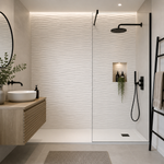 Full Tile Wave Matt Wall Panel | 1000mm x 2.4m x 10mm