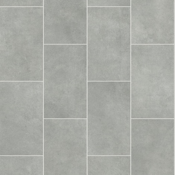 Klassic Tile Grey Matt Wall Panel | 250mm x 2.6m x 8mm (Pack of 4) - installed