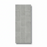 Klassic Tile Grey Wall Panel | 250mm x 2.6m x 8mm (Pack of 4)