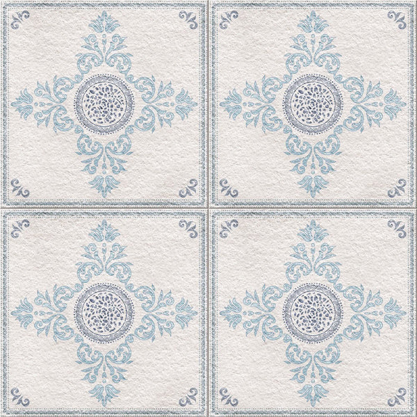Modern Blue Tile Wall Panel | 400mm x 2.6m x 8mm (Pack of 4)