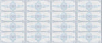 Modern Blue Tile Wall Panel | 400mm x 2.6m x 8mm (Pack of 4)