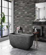 Nassau Dark Brown Modern Wall Panel | 250mm x 2.6m x 8mm (Pack of 4)