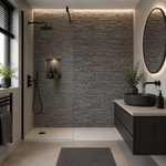 Natural Stone Anthracite Wall Panel | 1000mm x 2.4m x 10mm