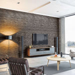 Natural Stone Anthracite Wall Panel | 250mm x 2.6m x 8mm (Pack of 4)