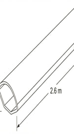 Quadrant Trim White | 19mm x 2.6m