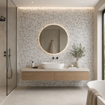 Terrazzo Blue Stone Effect Wall Panel | 1000mm x 2.4m x 10mm