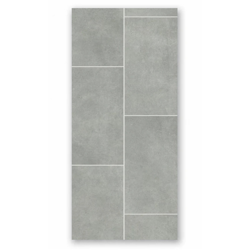 Klassic Tile Grey Matt Wall Panel | 250mm x 2.6m x 8mm (Pack of 4)