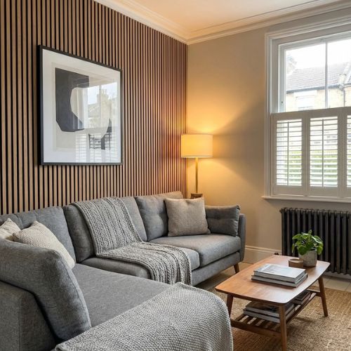 Lite Acoustic Slat Wall Panel | 600mm | Light Ash