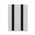 Sulcado Lite Acoustic Slat Wall Panel range shown in Silver Birch