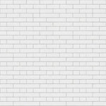 Mini metro Tile White | 8mm X 250mm X 2.6m (Pack of 4)