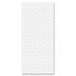 Mini metro Tile White | 8mm X 250mm X 2.6m (Pack of 4)